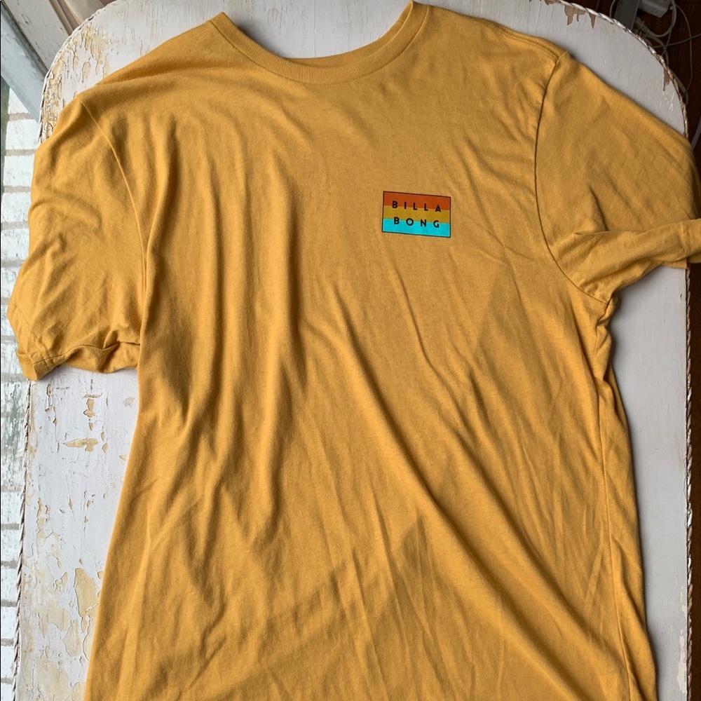 Billabong Yellow T Shirt